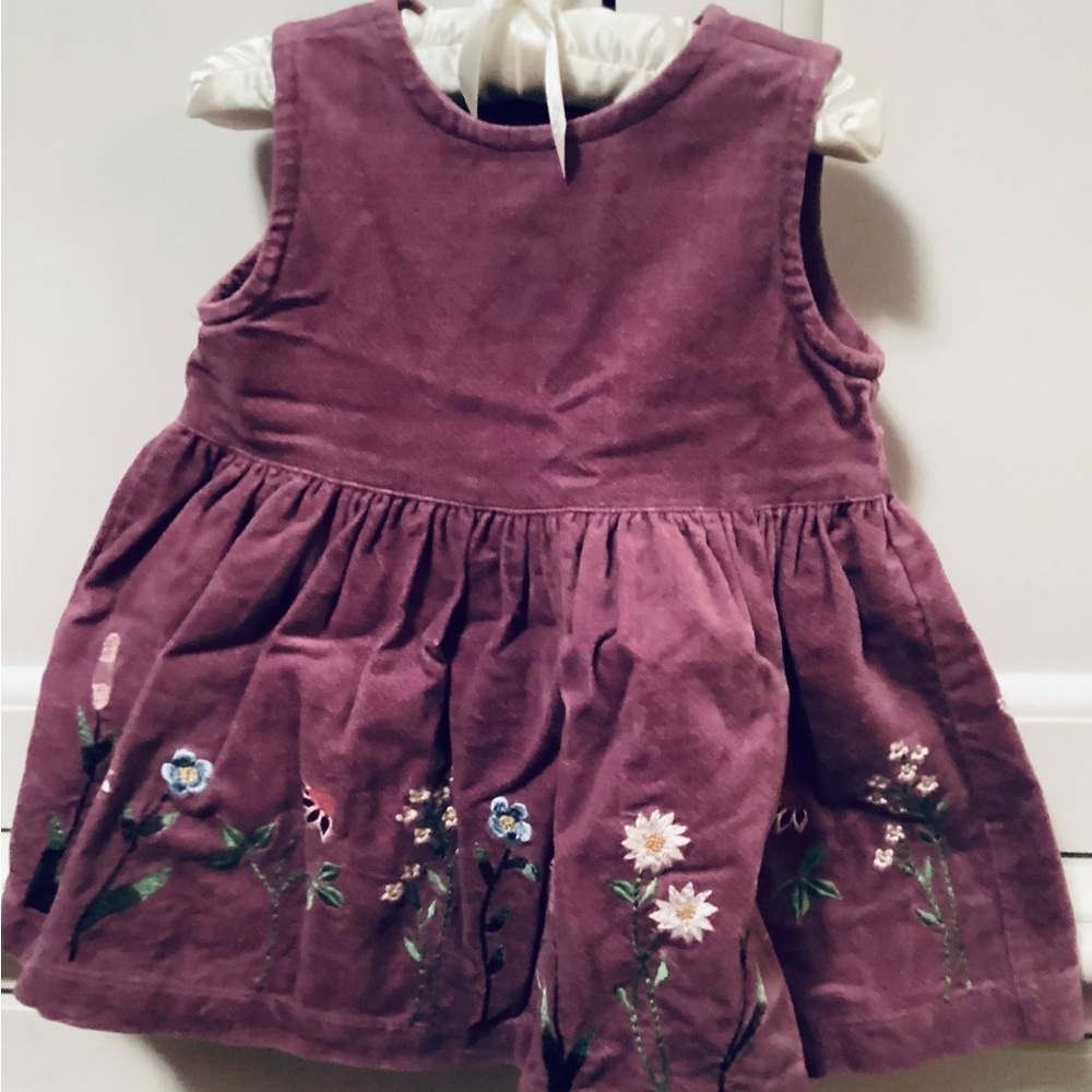 Plum girls dress size 6-12 months